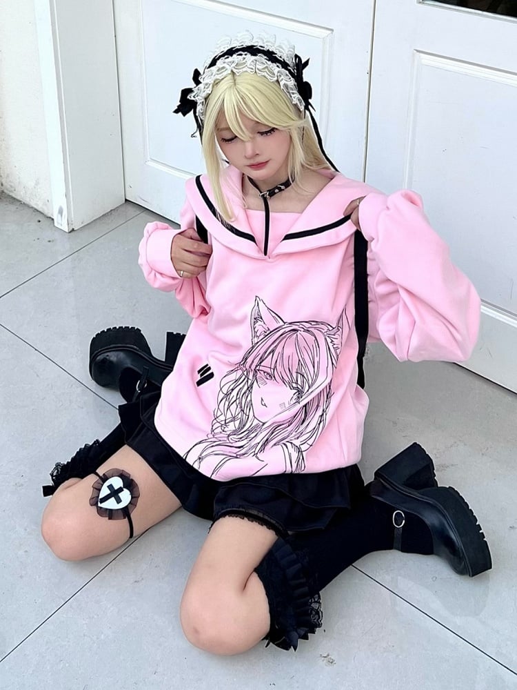 Black Tiered Skirt with Metal Heart Accent