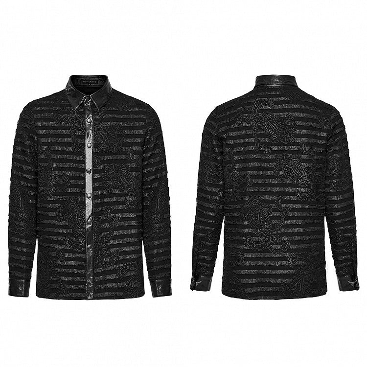 Minimalist Goth Men's Shirt