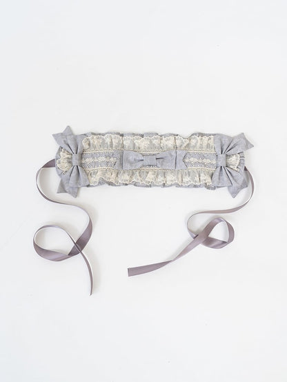 Pink / Blue / Gray Hairband