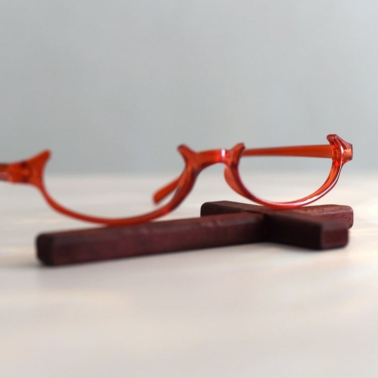 Wine Red Cyberpunk Eyeglasses Frame