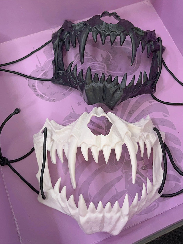 4 Colors Halloween Party Bucktooth Punk Mask