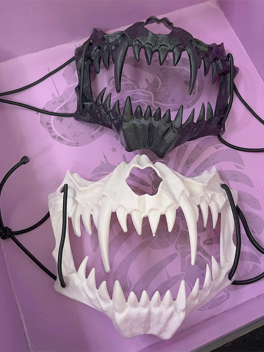 4 Colors Halloween Party Bucktooth Punk Mask