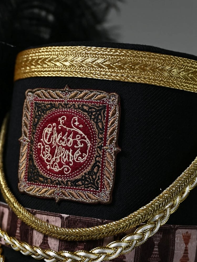 Black / Red / Dark Blue Hat