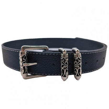 Black 100CM Buckle Belt