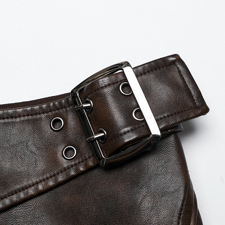 Coffee Punk Short Skirt