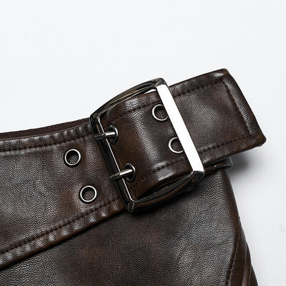 Coffee Punk Short Skirt