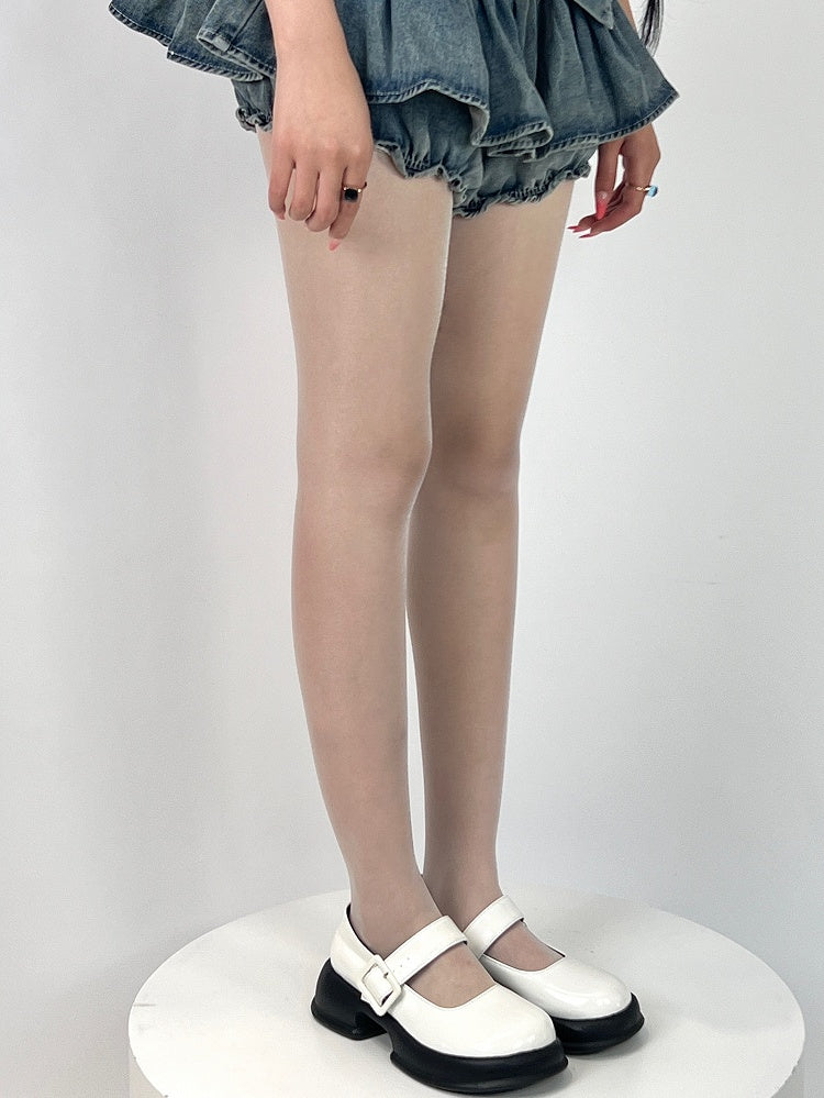 5 Color Options Semi-sheer Tights