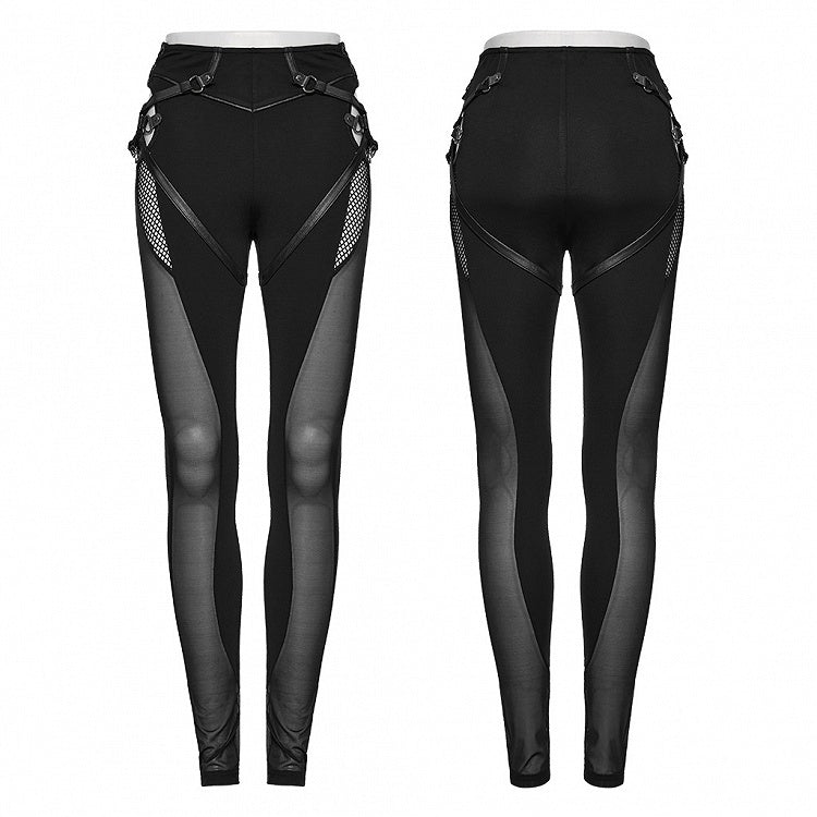 Black Punk Leggings