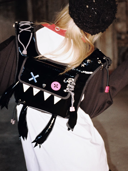 3 Color Options Bunny Monster Backpack