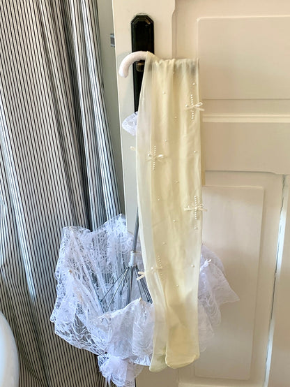 4 Color Options Beaded Decorated Bowknot Details Tights