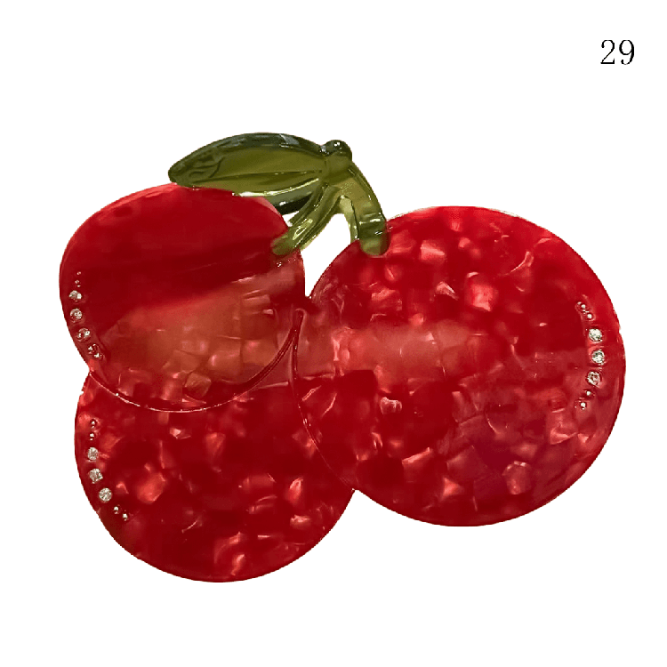 29 Options Y2K Cute Fruits Claw Clips