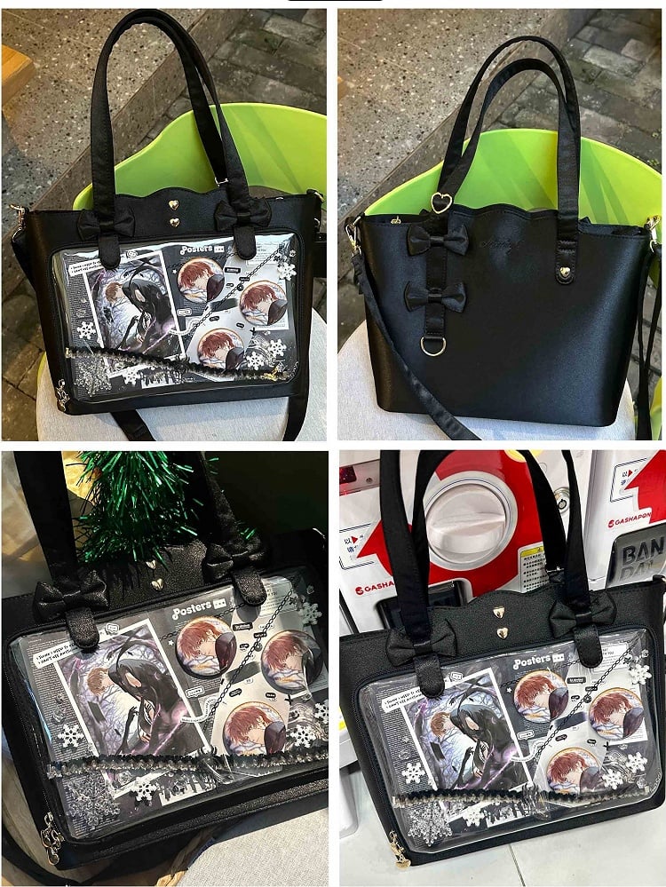 7 Colors Large Capacity Bowknots Crossbody Ita Bag