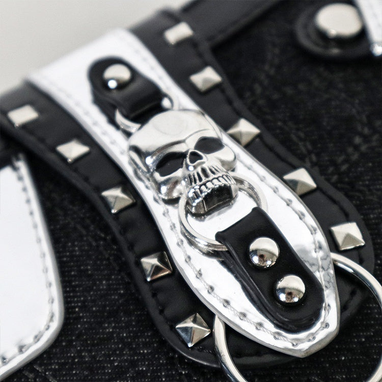 Black Skeleton Kitty Ita Bag