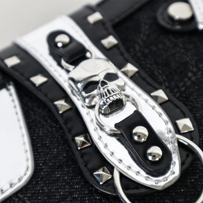 Black Skeleton Kitty Ita Bag