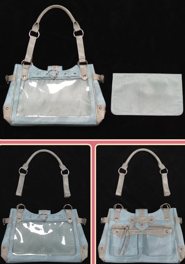 Cyan Motorcycle Ita Shoulder Bag