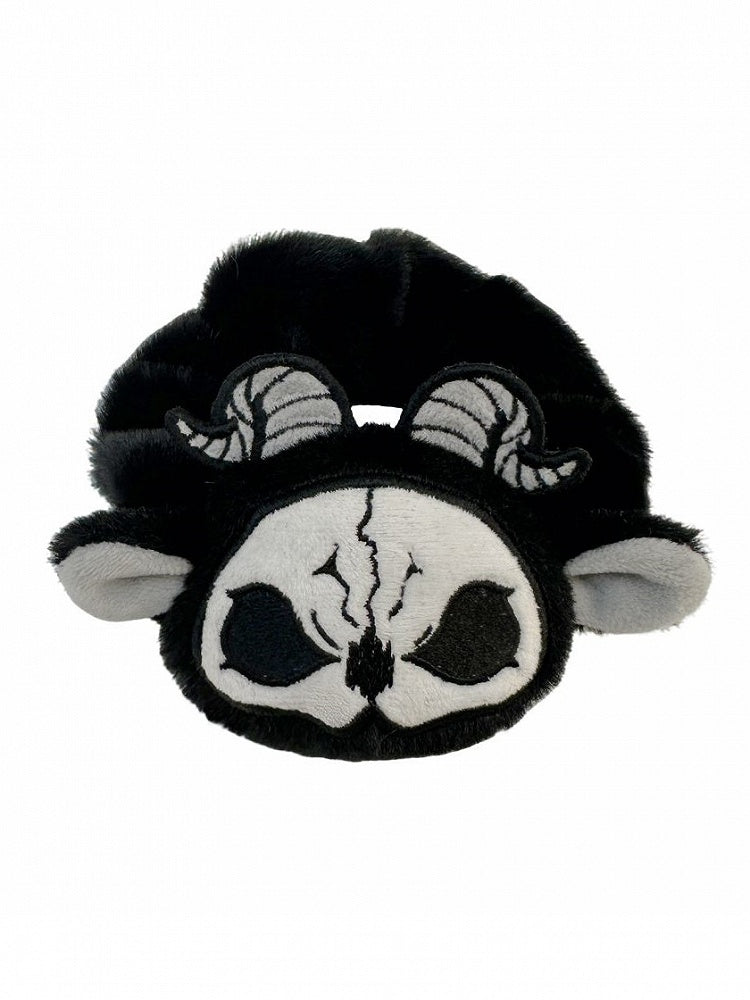 Black and White Grim Reaper Gothic Scrunchie