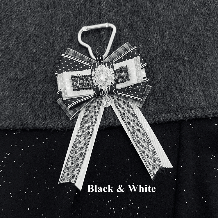 12 Colors Big Bow Ita Bag Charm