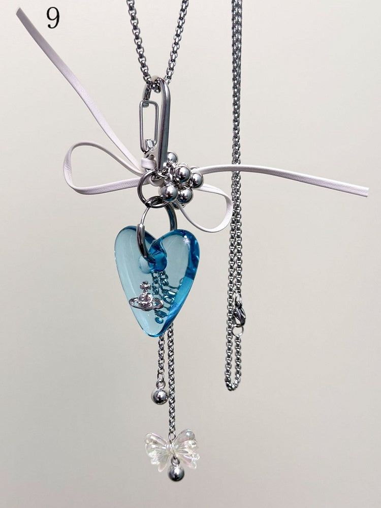 11 Options Y2K Heart Pendant Necklace