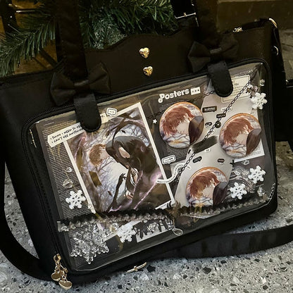 7 Colors Large Capacity Bowknots Crossbody Ita Bag