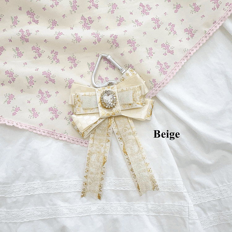 12 Colors Big Bow Ita Bag Charm