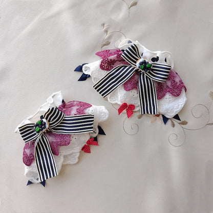 Sweet Fruit Bowknot Wrist Cuffs