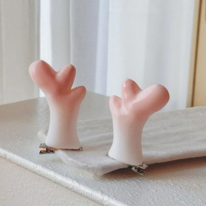 2 Options Animal Horn Hairclips