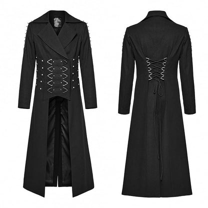 Punk Heavy Industry Visual Long Coat