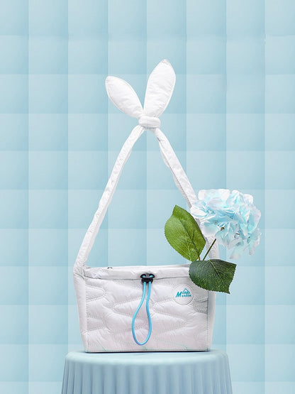 Kawaii Embroidered Bunny Ear Single-Shoulder Phone Bag