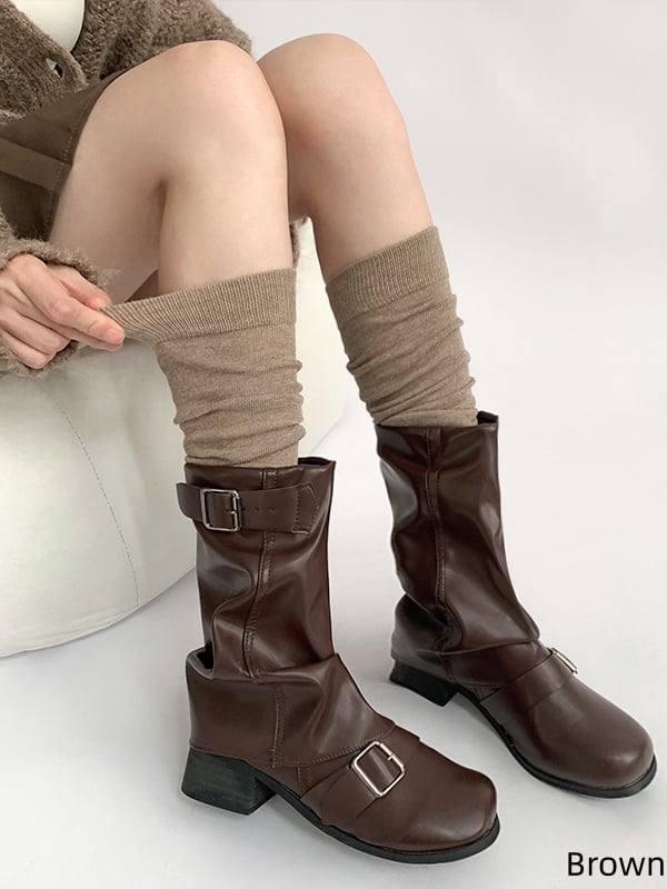 7 Color Options Maillard-Style Stockings