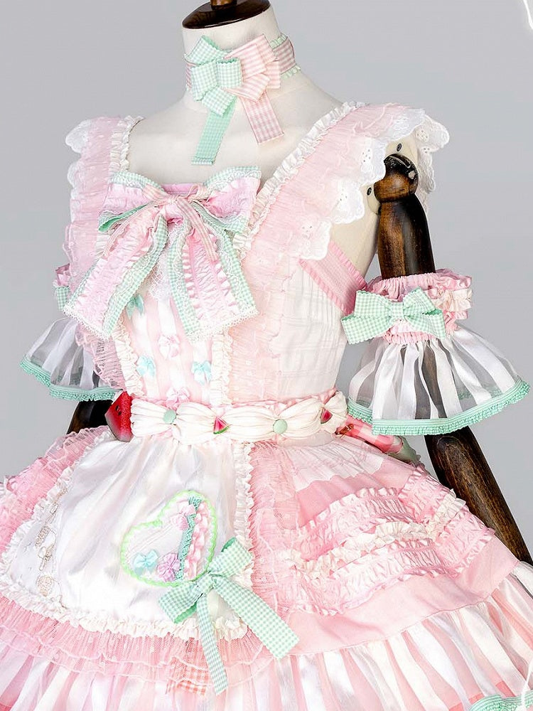 Bowknot Puff Sleeves