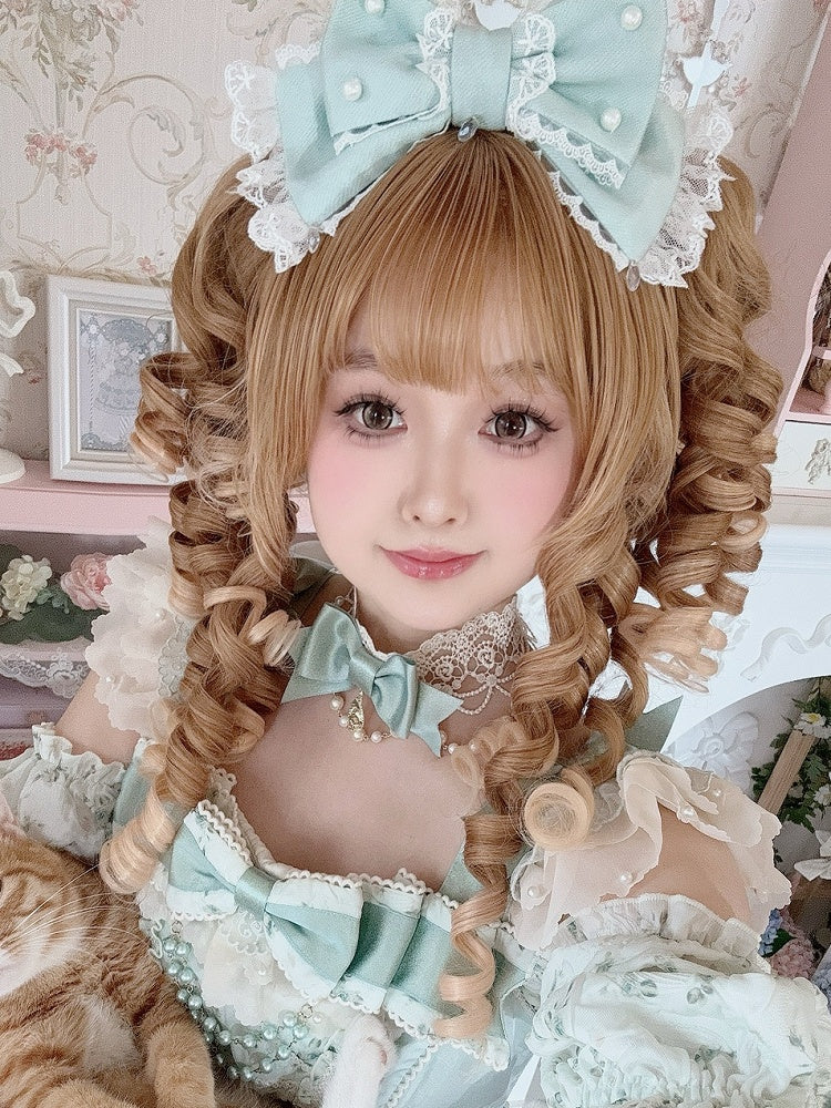 4 Color Options Beaded And Crown Pendant Bowknot Lace Choker