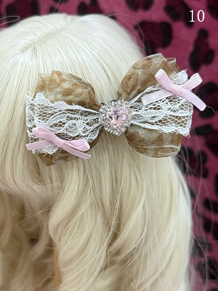 14 Options Bowknot /Letter BJD Doll Hairclip