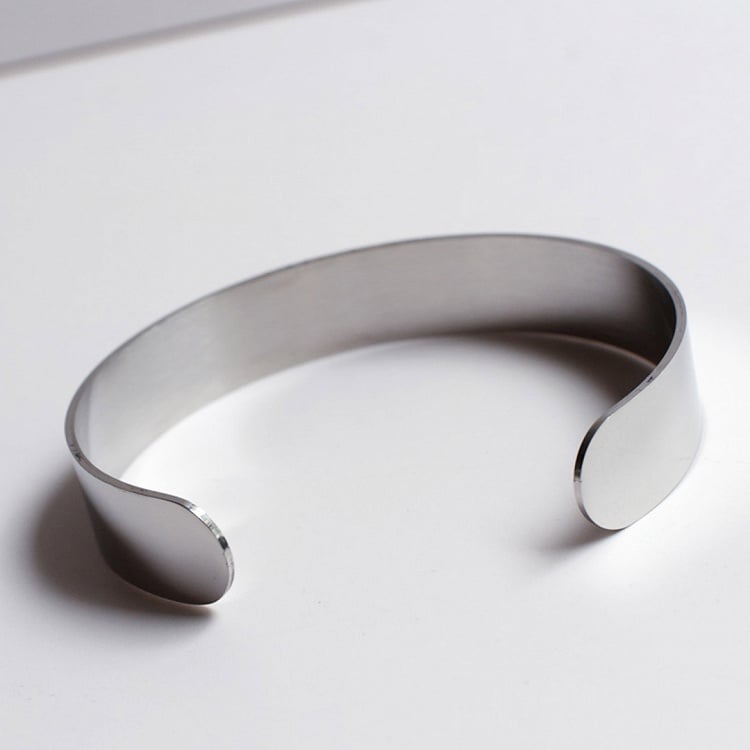 Silver Cyberpunk Arm Cuff