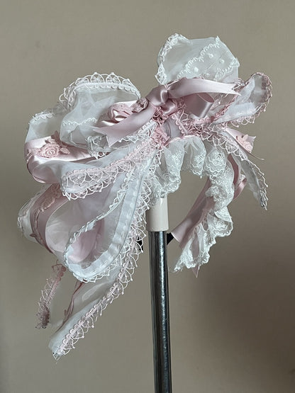 Pink / Blue / Black / Red Bowknot KC