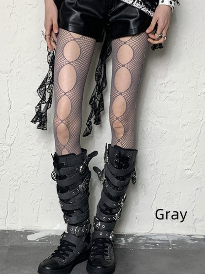 Y2K Hollow-out Tights 4 Color Options