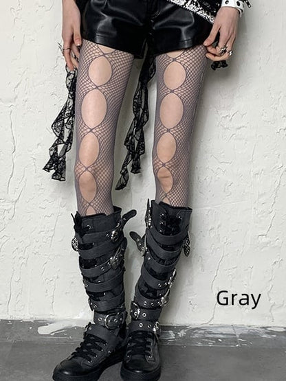 Y2K Hollow-out Tights 4 Color Options