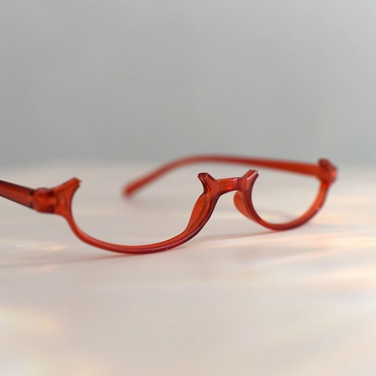 Wine Red Cyberpunk Eyeglasses Frame