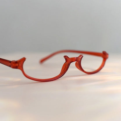 Wine Red Cyberpunk Eyeglasses Frame