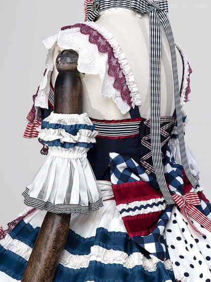 Bowknot Puff Sleeves