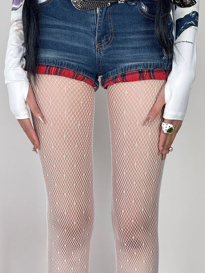 7 Color Options Y2K Polka-dot Pattern Tights