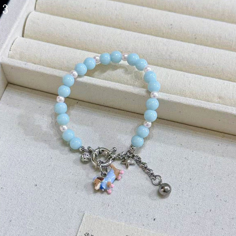 3 Options Y2K Bittersweet Puppy Decorated Necklace/Bracelet