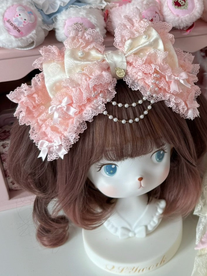 5 Color Options Beaded Charm Lace Trim Bowkont KC