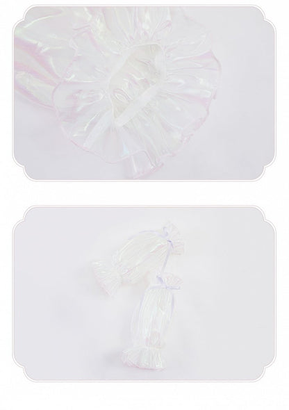 Light Purple Candy and Bead Decorated Spaghetti Straps Dress Sweet Lolita JSK