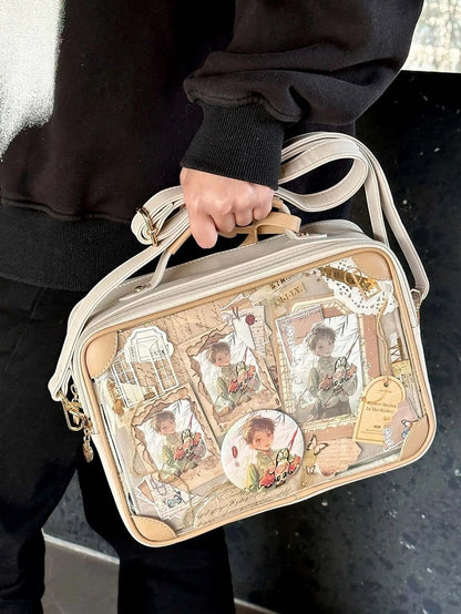 7 Colors Square Crossbody Ita Bag