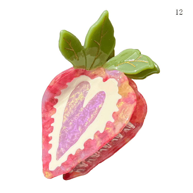 29 Options Y2K Cute Fruits Claw Clips
