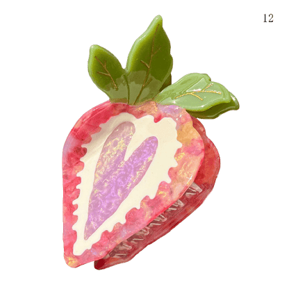 29 Options Y2K Cute Fruits Claw Clips