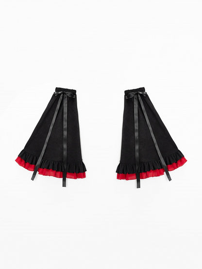 Fan Art Fashion Miss Devil Black Dress with Pumpkins Crossbody Full Set