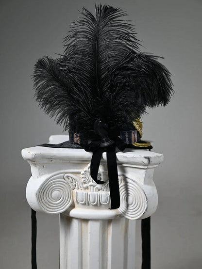 Black / Red / Dark Blue Hat