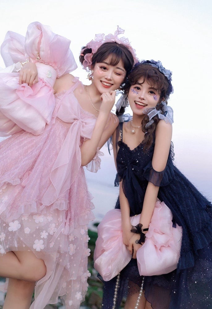 Best Seller Light Pink Cute Big Bow Backpack 3 Size Options