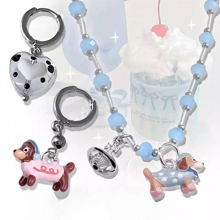 3 Options Y2K Bittersweet Puppy Decorated Necklace/Bracelet
